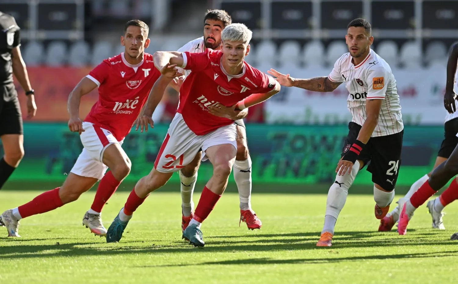 Zostrih zo zápasu 5. kola Niké ligy proti FC Spartak Trnava
