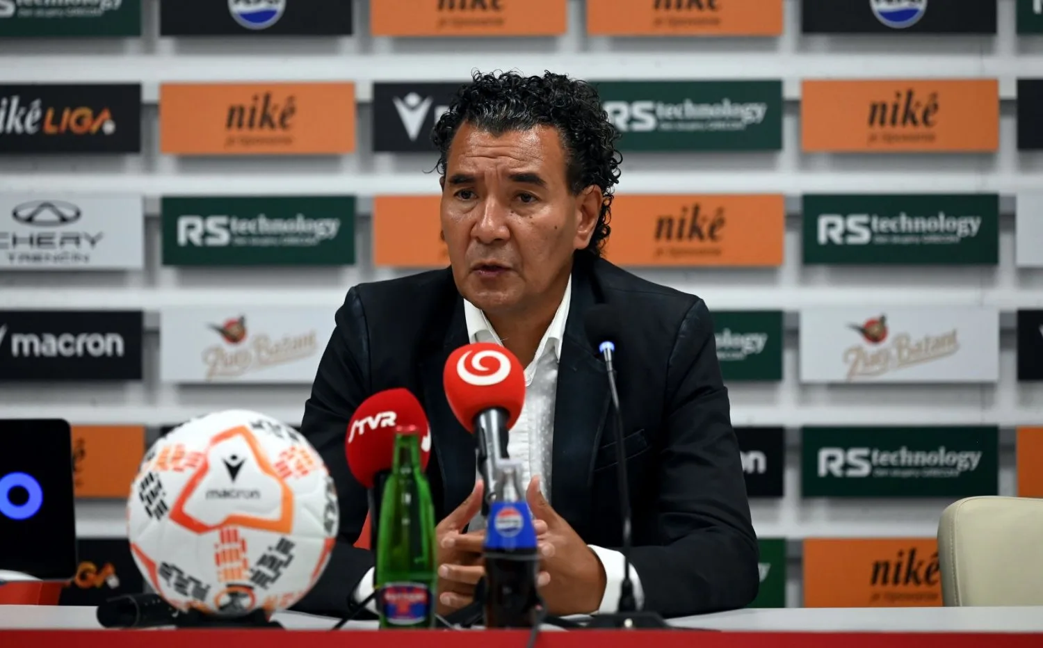 Tlačová konferencia po stretnutí 8. kola Niké ligy proti FC DAC 1904 Dunajská Streda