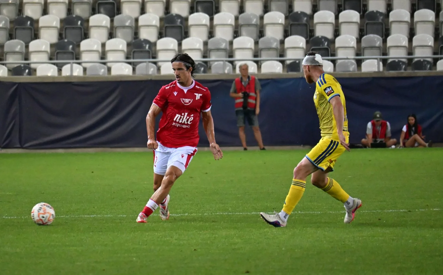 Zostrih zo zápasu 2. kola Niké ligy proti FC Košice