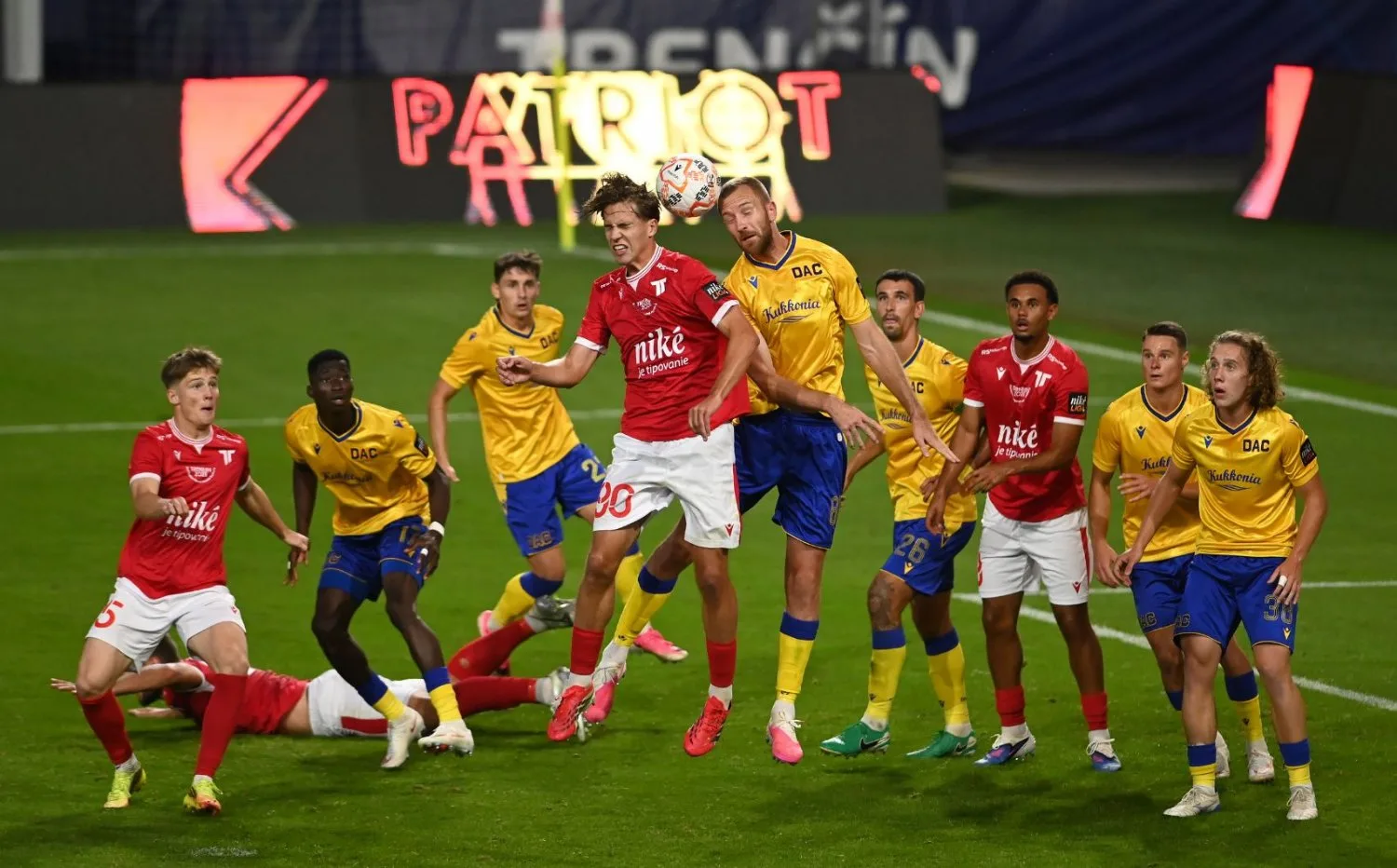 Zostrih zo zápasu 8. kola Niké ligy proti FC DAC 1904 Dunajská Streda