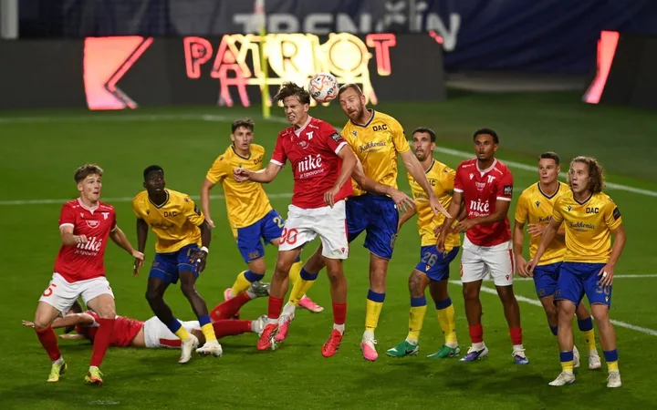 Zostrih zo zápasu 8. kola Niké ligy proti FC DAC 1904 Dunajská Streda