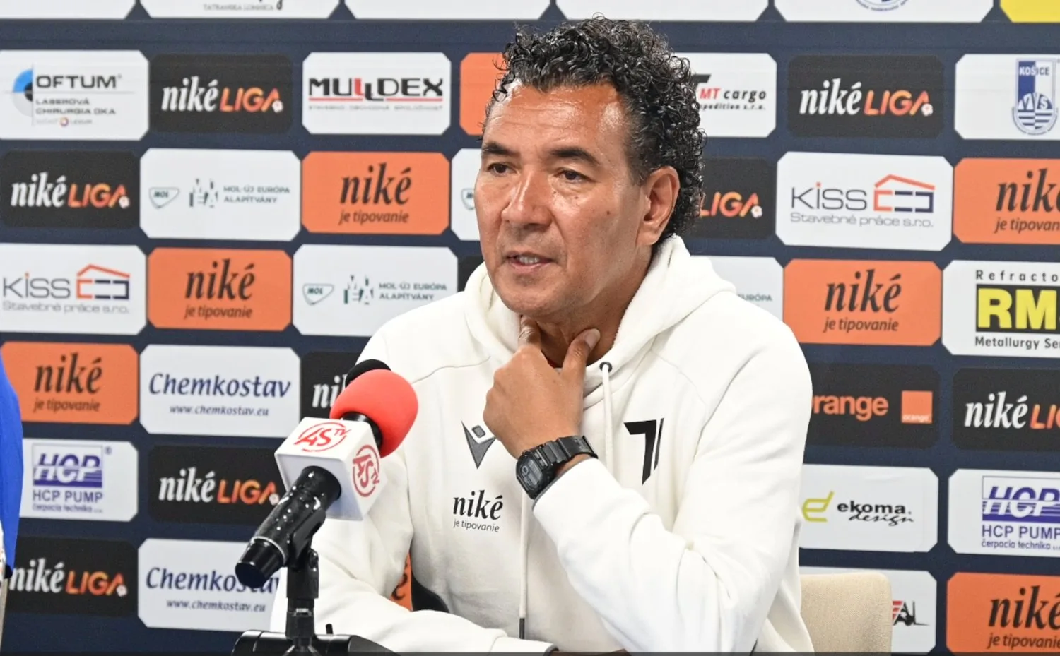 Tlačová konferencia po stretnutí 2. kola Niké ligy proti FC Košice