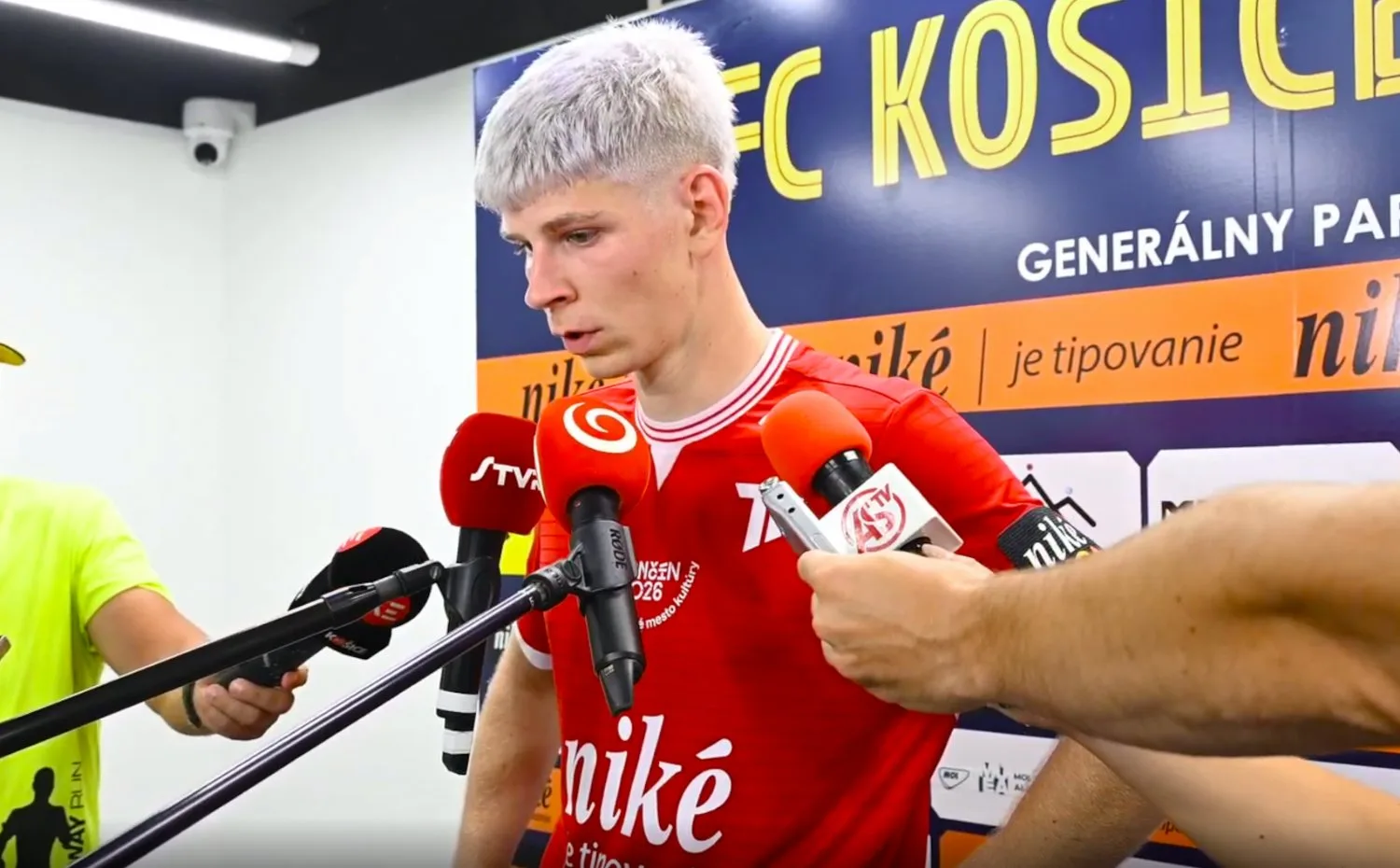 Mikulaj o Paur po zápase v Košiciach